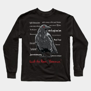 Edgar Allan Poe - The Raven Long Sleeve T-Shirt